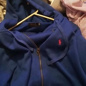 Polo sweatsuit hoodie and pants